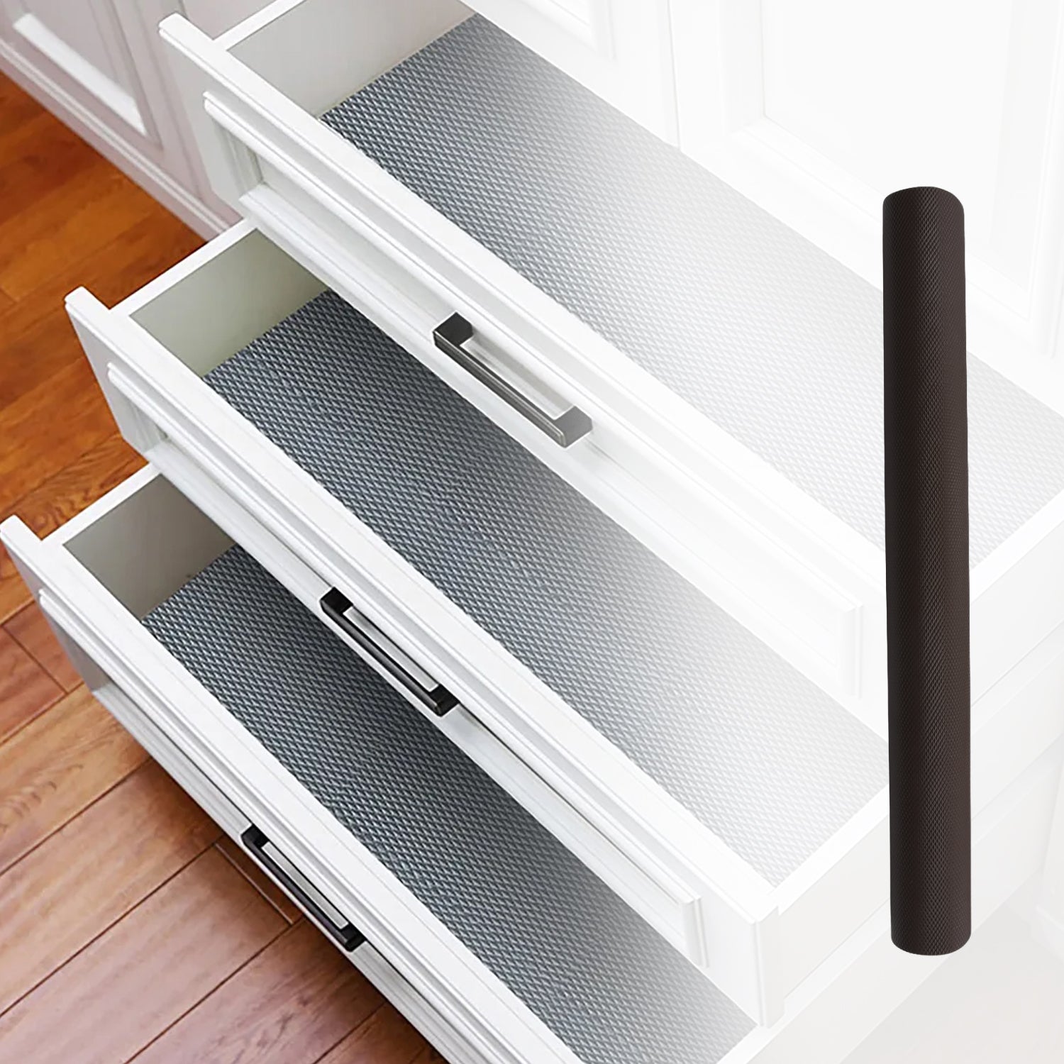 4104 Multipurpose Anti-Slip Bathroom Kitchen Cabinet Drawer Shelf Mat Liner Sheets Roll, Fridge Mat, Table Mat Anti-Slip Super Strong Placement Mat for Fridge, Bathroom, Kitchen, Drawer, Shelf Liner (45cmx3m) 4104 Multipurpose Anti-Slip Bathroom Kitchen Cabinet Drawer Shelf Mat Liner Sheets Roll, Fridge Mat, Table Mat Anti-Slip Super Strong Placement Mat for Fridge, Bathroom, Kitchen, Drawer, Shelf Liner (45cmx3m)